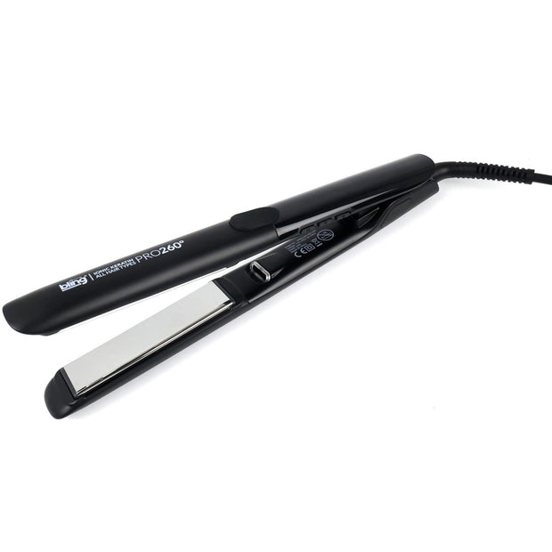 Straightener 260° C with Ionic Technology Anti-Static Floating Ceramic-Titanium Plates All Hair Types MAX Temperature