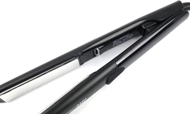 Straightener 260° C with Ionic Technology Anti-Static Floating Ceramic-Titanium Plates All Hair Types MAX Temperature