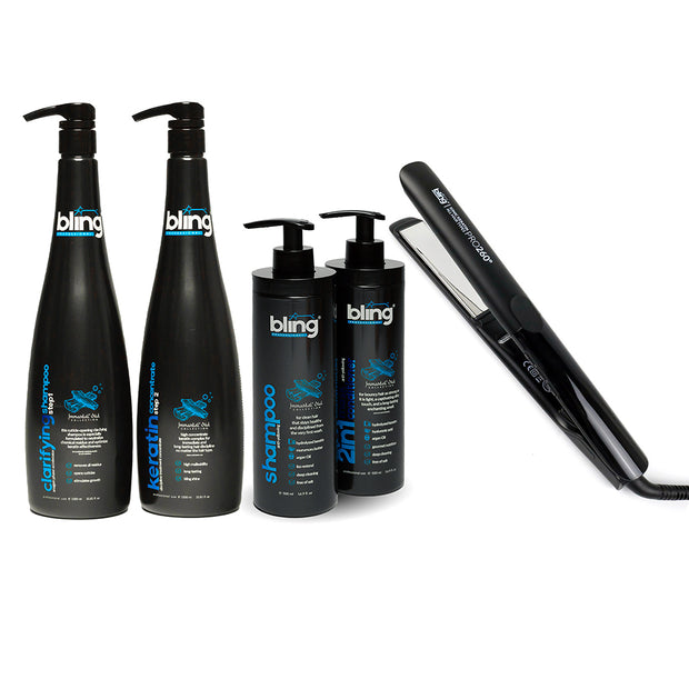 Bling Oud Keratin Traitement & Hair straightner